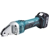 Image de Makita DJS 161 RTJ 18 V Li-Ion Cisaille métal avec Coffret de transport Makpac + 2x Batteries 5,0 Ah + Chargeur