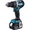 Image de Makita DHP 484 RTJ 18V Brushless Li-Ion Perceuse visseuse à percussion sans fil avec boîtier Makpac + 2x Batteries BL 1850 5,0 Ah Chargeur DC18RC