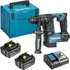 Image de Perforateur SDS+ 10.8V Li-ion MAKITA - Ø16mm - 2 batteries + 1 chargeur rapide + malette transport - HR166DSMJ