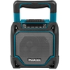 Image de Makita DMR202 haut-parleur portable et de fête Noir, Bleu - Neuf