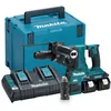 Image de Makita - Perfo-burineur Sds+ 36v (2x18v) 28 Mm Avec 2 Batteries 18v 5.0ah - Chargeur - Makpac - Dhr281pt2j