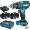 Image de Perceuse visseuse à percussion Brushless 2x3Ah 18V MAKITA DHP485RFJ en MAKPAC