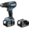Image de Makita DHP 485 RTJ 18 V Li-Ion Perceuse visseuse à percussion sans fil + Coffret Makpac + 2x Batteries 5,0 Ah + Chargeur