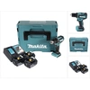 Image de Makita DDF485RTJ3 Perceuse-visseuse sans fil 50 Nm 18V Brushless + 3x Batteries 5,0 Ah + Chargeur + Coffret Makpac