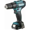 Image de Perceuse visseuse à percussion 12 V Li-Ion 2 Ah CXT Ø 10 mm MAKITA - 2 batteries, chargeur, coffret - HP333DWAE