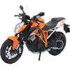 Image de Miniature KTM 1290 SUPER DUKE R 2012 ORANGE 1/12 - Maisto Miniature de moto - Mais13065
