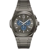 Image de GUESS Collection Z33003G5MF GC Idol Chrono Metal gris bleu Montre homme en acier inoxydable