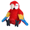 Image de Wild Republic - Doudou - Cuddlekins Mini - Macaw rouge