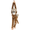 Image de Wild Republic - Peluche - Hanging Monkey - Bébé singe à tête de mort
