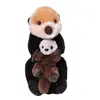 Image de Wild Republic Loutre avec bébé 31 cm Animal en peluche
