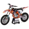 Image de New Ray 1:12 Red Bull KTM 450SX-F Aaron Plessinger Moto Argent Enfants Argent Taille unique