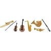 Image de Ensemble de jeu Safari Instruments de musique Toob junior 8 pièces