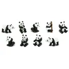 Image de avatar set pandas junior noir/blanc 9 pièces