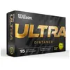 Image de Balles de golf Wilson Ultra (x15) Jaune TU WG2006701+