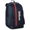 Image de Wilson Team, Sac à Dos, Doté d'un Design Respirant, Fermeture Eclair Sécurisée, Pochette Matelassée et de Bretelles Personnalisables, Couleur : Bleu Marine en occasion ou reconditionné