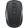 Image de Logitech MX Anywhere 2S - Droite - Sans fil RF + Bluetooth - 4000 DPI - Noir - Gris