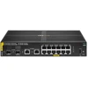 Image de Hpe Aruba Networking Cx 6000 12p 10m/100m/1g Class4 Poe 2p Sfp 1g 139w Switch