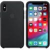 Image de Coque en silicone pour iPhone XS Noir - Neuf