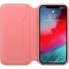 Image de Etui en cuir pour iPhone XS Rose - Neuf