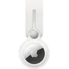 Image de Boucle en silicone pour l'Apple AirTag - Blanc