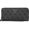 Image de Portefeuille Femme Noir - Beaucoup d'espace de rangement & de style avec des détails contrastés