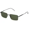 Image de Lozza Homme Lozza SL2420 PORTOFINO 8 568 Lunettes de soleil Métal Gris Gris Carré Normale