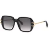 Image de Roberto Cavalli Femme Roberto Cavalli SRC030 700 Lunettes de soleil Acétate Noir Gris Géométrique Normale Ombré