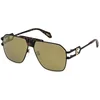Image de Just Cavalli Just Cavalli SJC094 530G Lunettes de soleil Marron Miroir