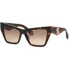 Image de Roberto Cavalli Femme Roberto Cavalli SRC114 743 Lunettes de soleil Acétate Havane Marron Papillon Normale Ombré