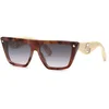 Image de Philipp Plein Femme Philipp Plein SPP177 PLEIN MUSE 07TB Lunettes de soleil Acétate Havane Marron Cat Eye Normale Ombré