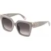 Image de Lunettes de soleil Furla SFU878, couleur beige, finition brillante, dimensions 52/20/140, pour femmes