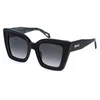 Image de Just Cavalli Femme Just Cavalli SJC142 700 Lunettes de soleil Acétate Noir Fumée Carré Normale Ombré