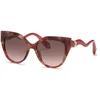 Image de Roberto Cavalli Femme Roberto Cavalli SRC138M 01GQ Lunettes de soleil Acétate Havane Marron Carré Normale Ombré