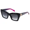 Image de Just Cavalli Femme Just Cavalli SJC144 700 Lunettes de soleil Acétate Noir Fumée Carré Normale Ombré