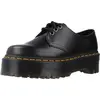 Image de Dr. Martens Plataforma 1461 Quad De Piel Smooth Couleur Noir