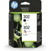 Image de HP 302 cartouche d'encre noire + tricolore