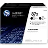 Image de HP 87X 2x Schwarz LaserJet Tonerpatrone