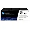 Image de Toner noir HP 83X CF283XD authentique multipack 2 cartouches 2200 pages pour HP LaserJet Pro Noir - Neuf