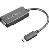 Image de Lenovo 4X90M42956 câble vidéo et adaptateur VGA (D-Sub) USB Type-C Noir