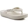 Image de Crocs Crocs Classic Platform Flip W beige beige 865-40-00006