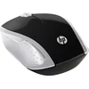 Image de HP Maus 200 Kabellos USB-A 3-Tasten Silber/Schwarz