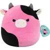Image de Peluche Squishmallows - Vache noire et rose, 30cm