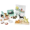 Image de Tender Leaf Salon de toilettage pour chiens en bois Waggy Tails Jeu de rôle