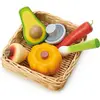 Image de Jouet Tender Leaf Panier de légumes en bois - Jeu pour enfants
