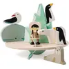 Image de Tender Leaf Jeu d'équilibre en bois Cercle polaire - Jouets éducatifs pour enfants