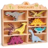 Image de Jeu de dinosaures en bois Tender Leaf - éducatif et durable