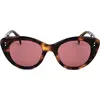 Image de Kenzo KZ40172I 53S BLONDE HAVANA 50/21/145 Lunettes de soleil pour femmes