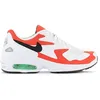 Image de Nike Air Max 2 Light - Chaussures pour hommes, blanc et rouge, modèle AO1741-101, taille : EU 42, US 8.5
