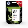 Image de Pack de cartouches d'encre HP Nº304 noir et Nº304 couleurs - 3JB05AE - Neuf