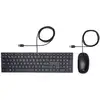 Image de HP Pavilion Wired Keyboard and Mouse 400 clavier Souris incluse Bureau USB AZERTY Belge Noir - Neuf